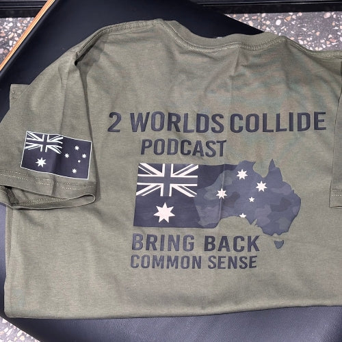 Military Under Shirt - "Bring Back Common Sense"