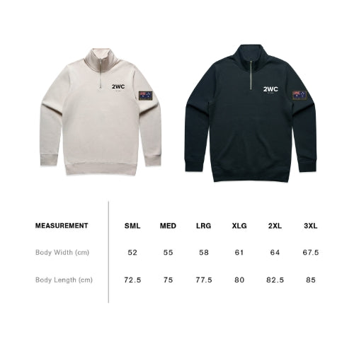 3/4 Zip Jumper 2WC