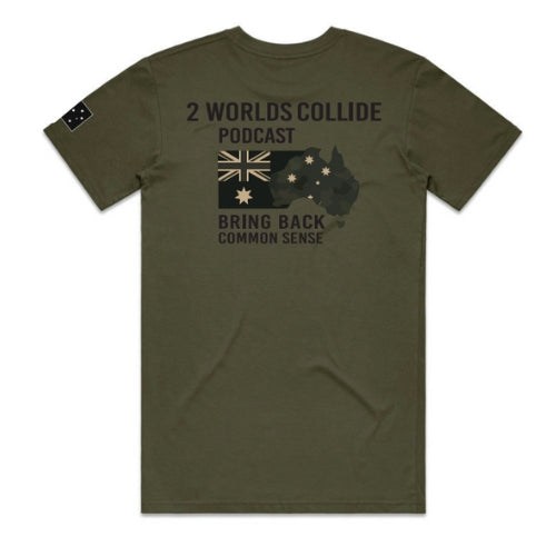 Military Under Shirt - "Bring Back Common Sense"