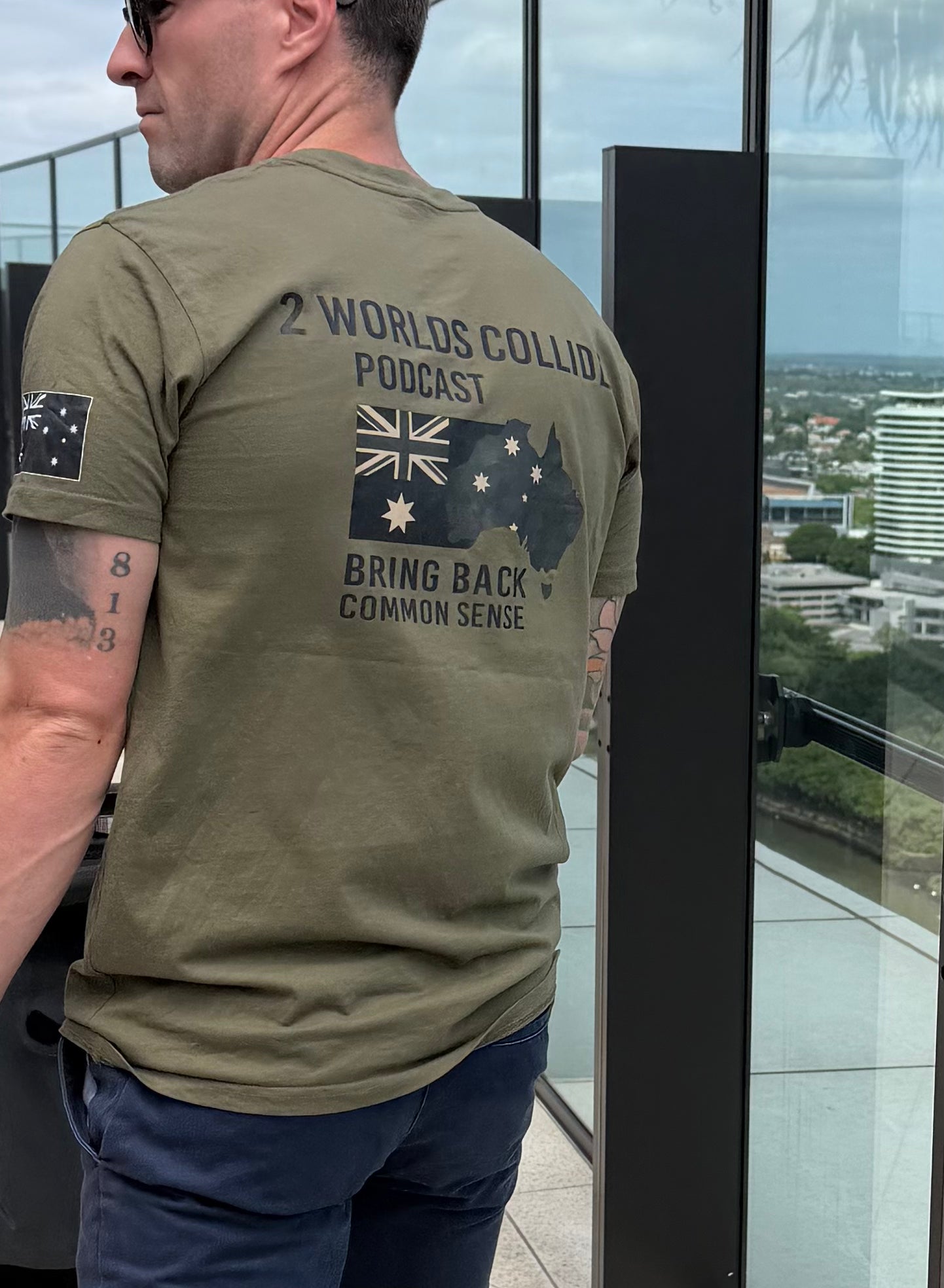Military Under Shirt - "Bring Back Common Sense"