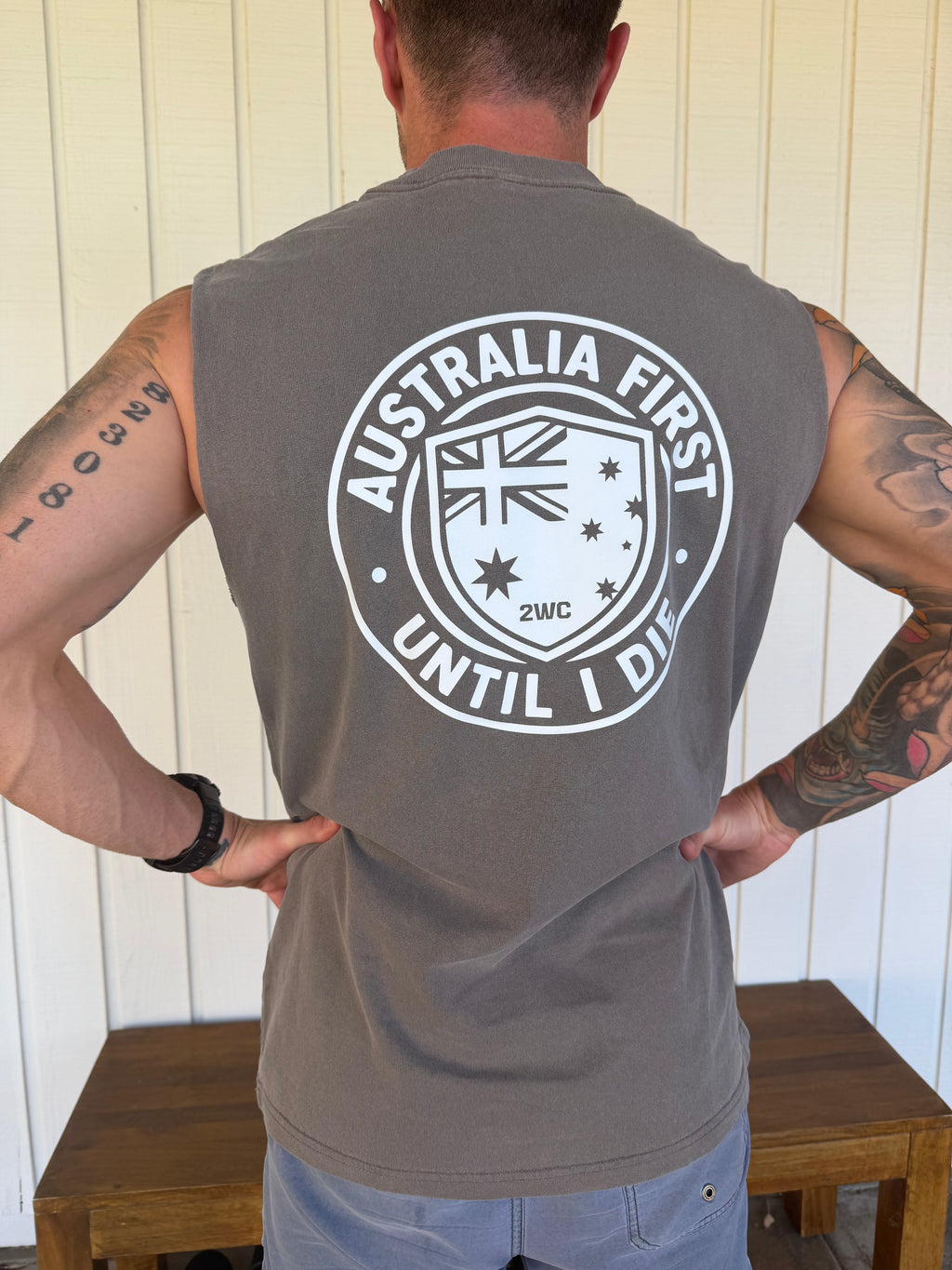 Singlet "Aus First"